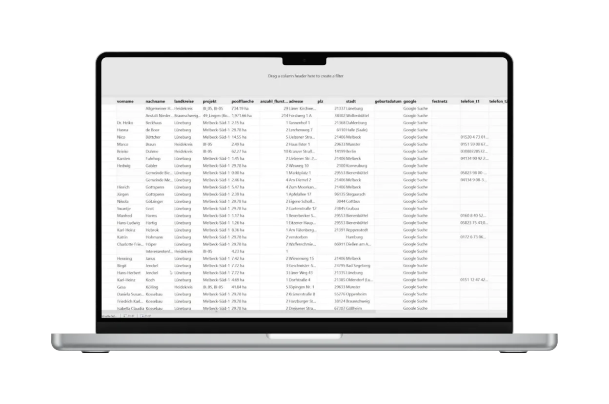 Eneo Scraping project screenshot