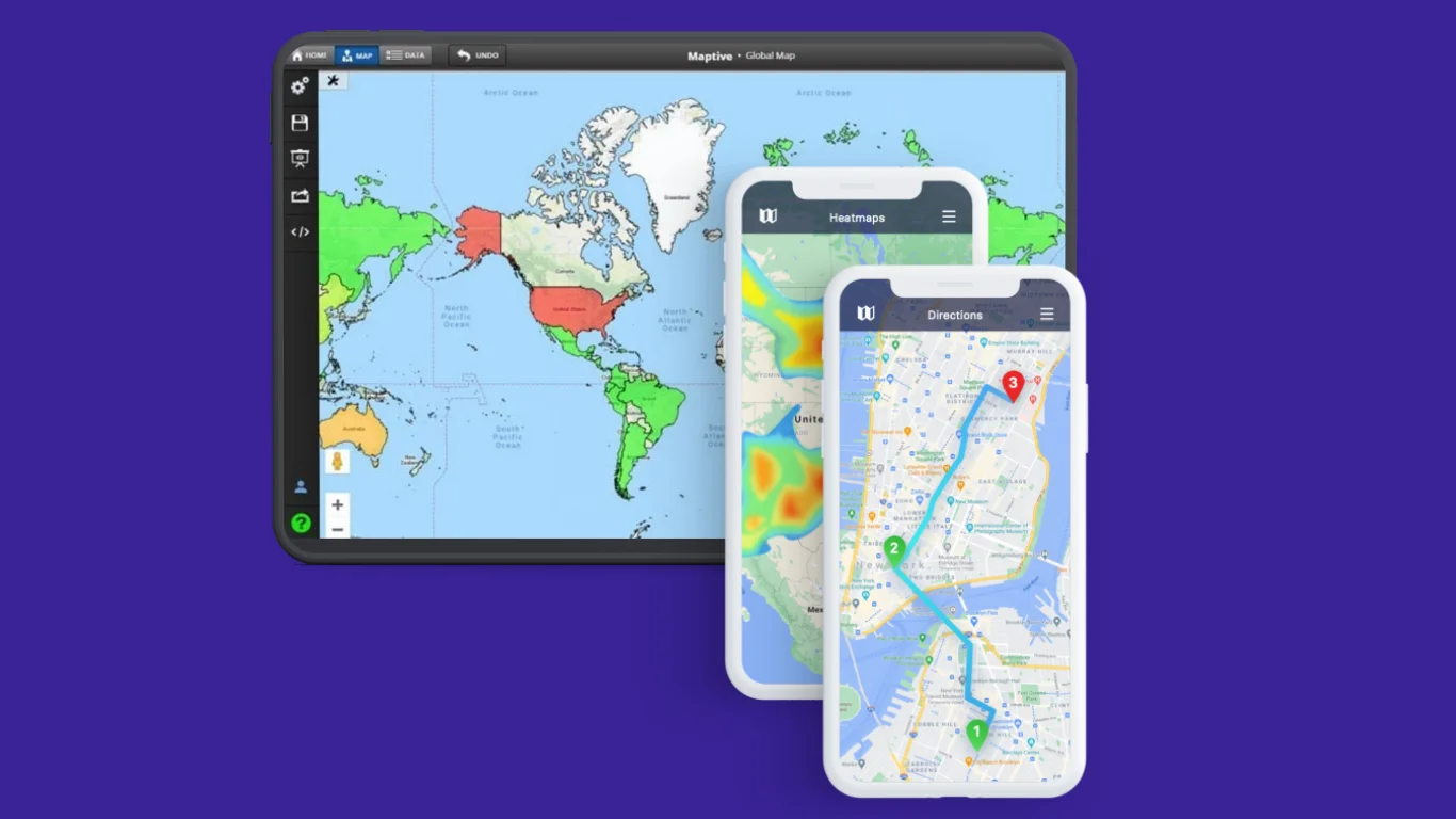 SaaS Mapping Platform project screenshot