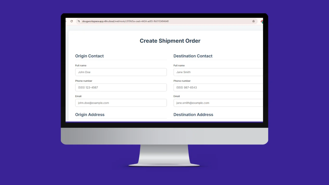 Trucking Automation Application project screenshot